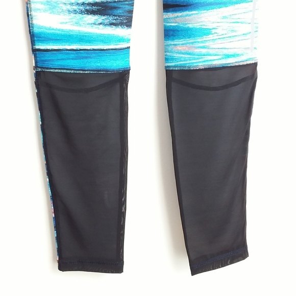 C&C California Blue Multicolor Leggings S - Picture 10 of 10